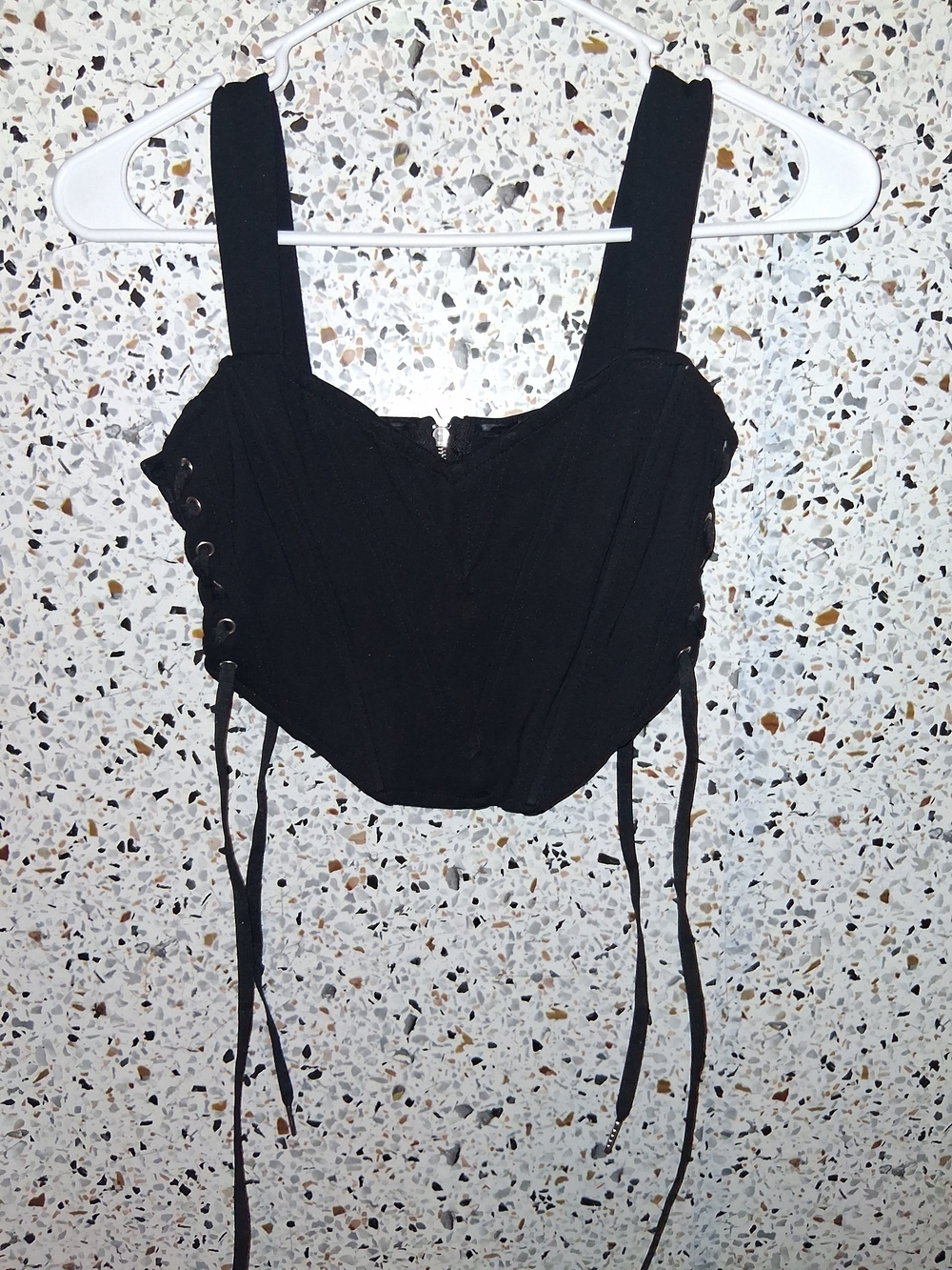 Women's Forever21 Crop Top Black Size Small
